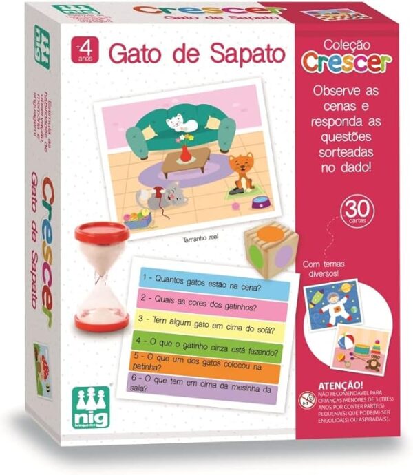 Brinquedo Gato de Sapato